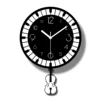 Creative music art deco acrylic wall clock swing clock