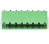 Brass Vertlcal Straight Pin Open Type Plug in 7.62mm 300V 15A Male Terminal Block Connector XS2EHDV