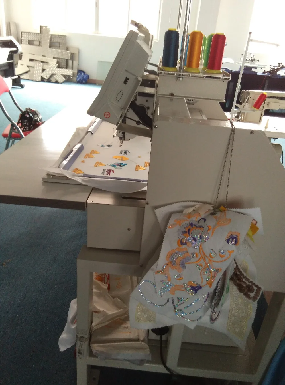 Second Hand Embroidery Machine Efficient and Computerized