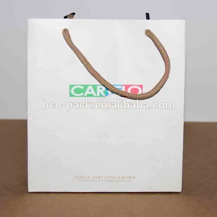 Offset Print Promotion Advertising Slogan Paper Bag Buy Print Paper