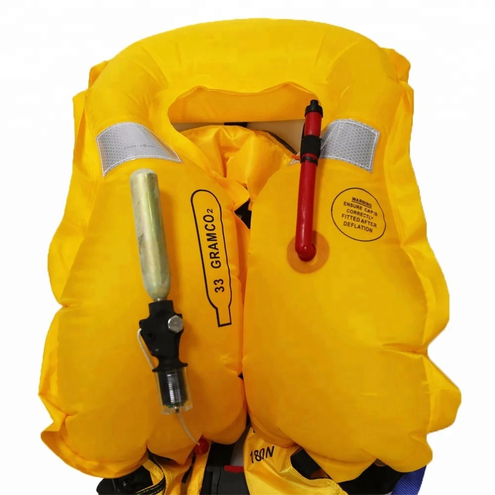 150n Marine Solas Co2 Inflatable Life Jacket Vest Buy Life Jacket Co2,Co2 Life Jacket,Life