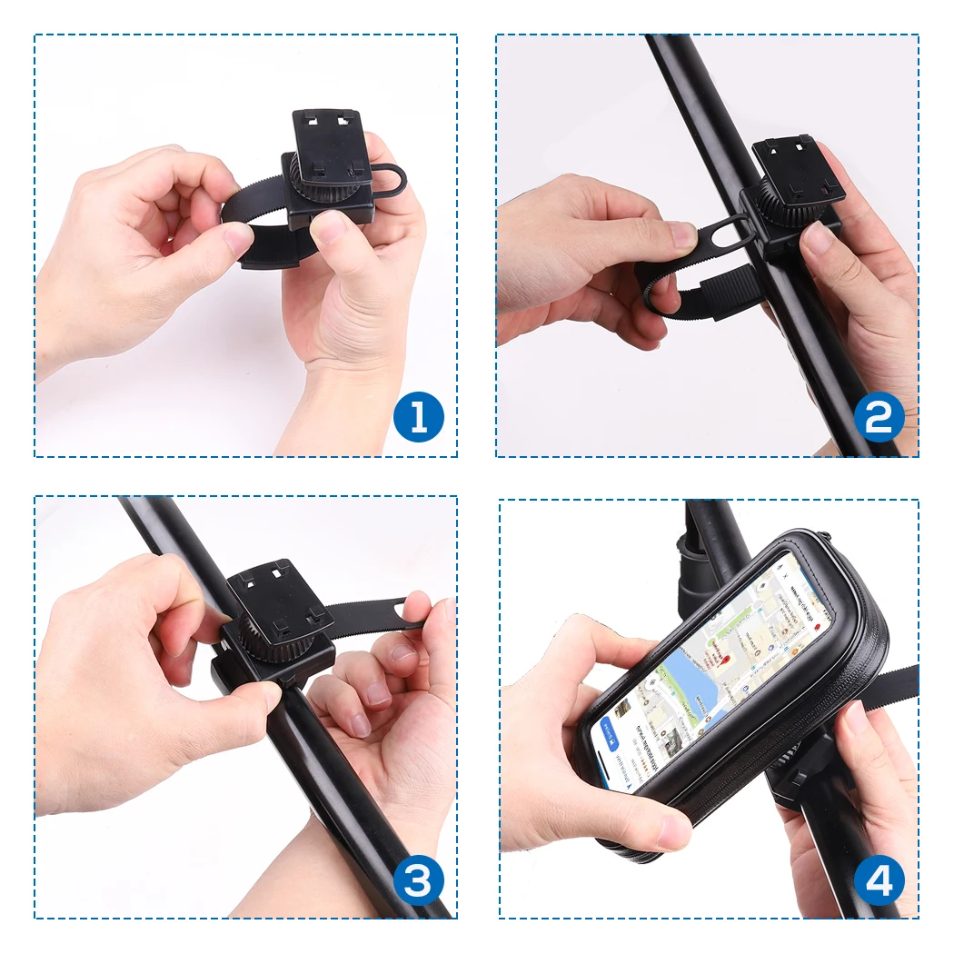 Waterproof iPhone 3GS Bicycle Head Stem Mount (sku 16750)