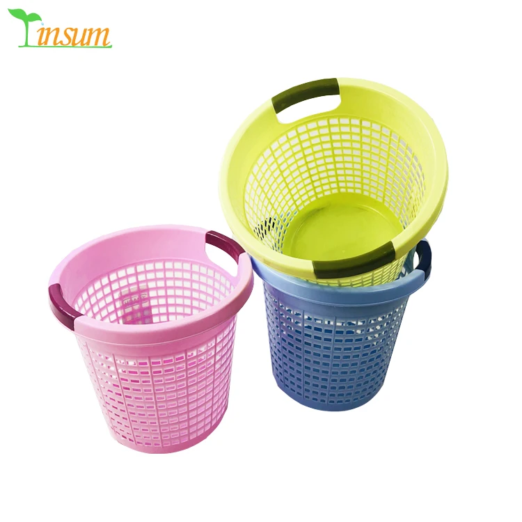 High Quality Plastic Office Paper Mesh Wastebasket With Lid Buy