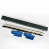 black leather billiard cue case with maple pool cue set including two gloves