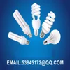 energy saving bulbs 2u 3u half spiral full 3000H 110v or 220v halogen 12mm tube diameter cfl