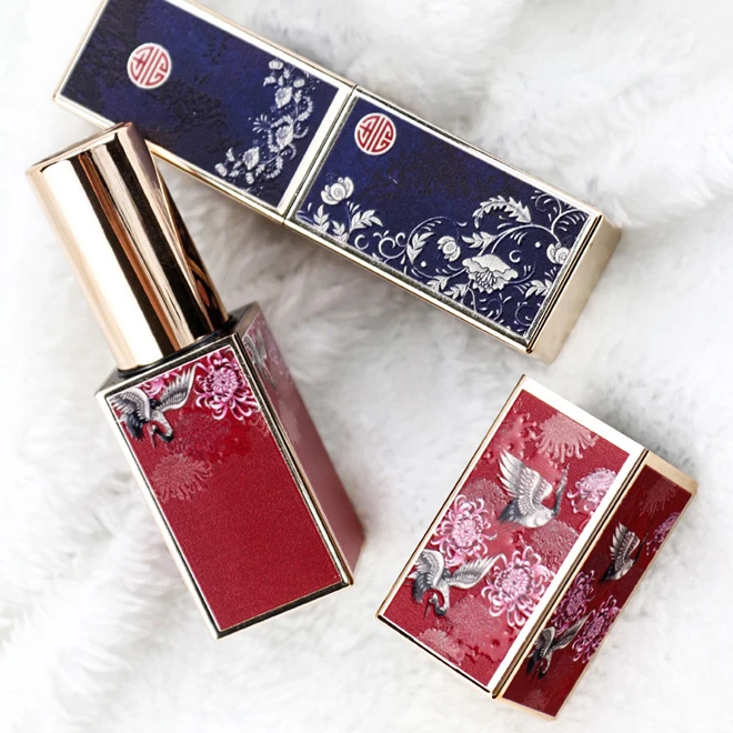 Most popular products Chinese style Empty lipstick container tube packaging/Magnetic lipstick tube
