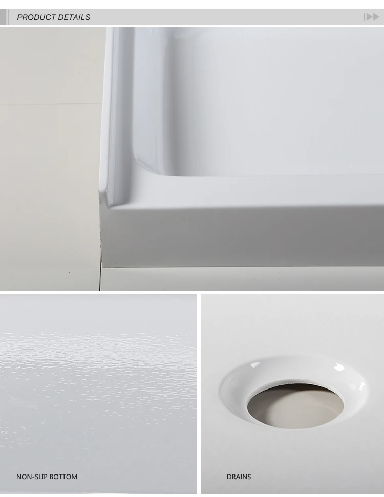 60x32 Cupc Approved Integral Tile Flange Shower Base Buy 60x32 Inch