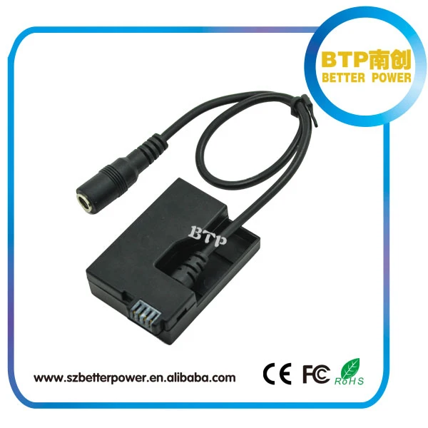 For Canon Eos 550d/600d/650d Power Supply Battery Replacement Compatible With Acke8 Dre8 Dummy