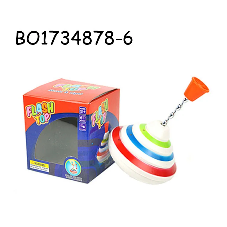 Funny Plastic Led Spinning Top Toy With Light And Music Buy Spinning
