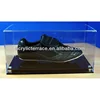 Acrylic Display Case for Single association football boots with a Modern Black Base