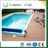Decorate your swimming pool with WPC decking boards profiles composite wood