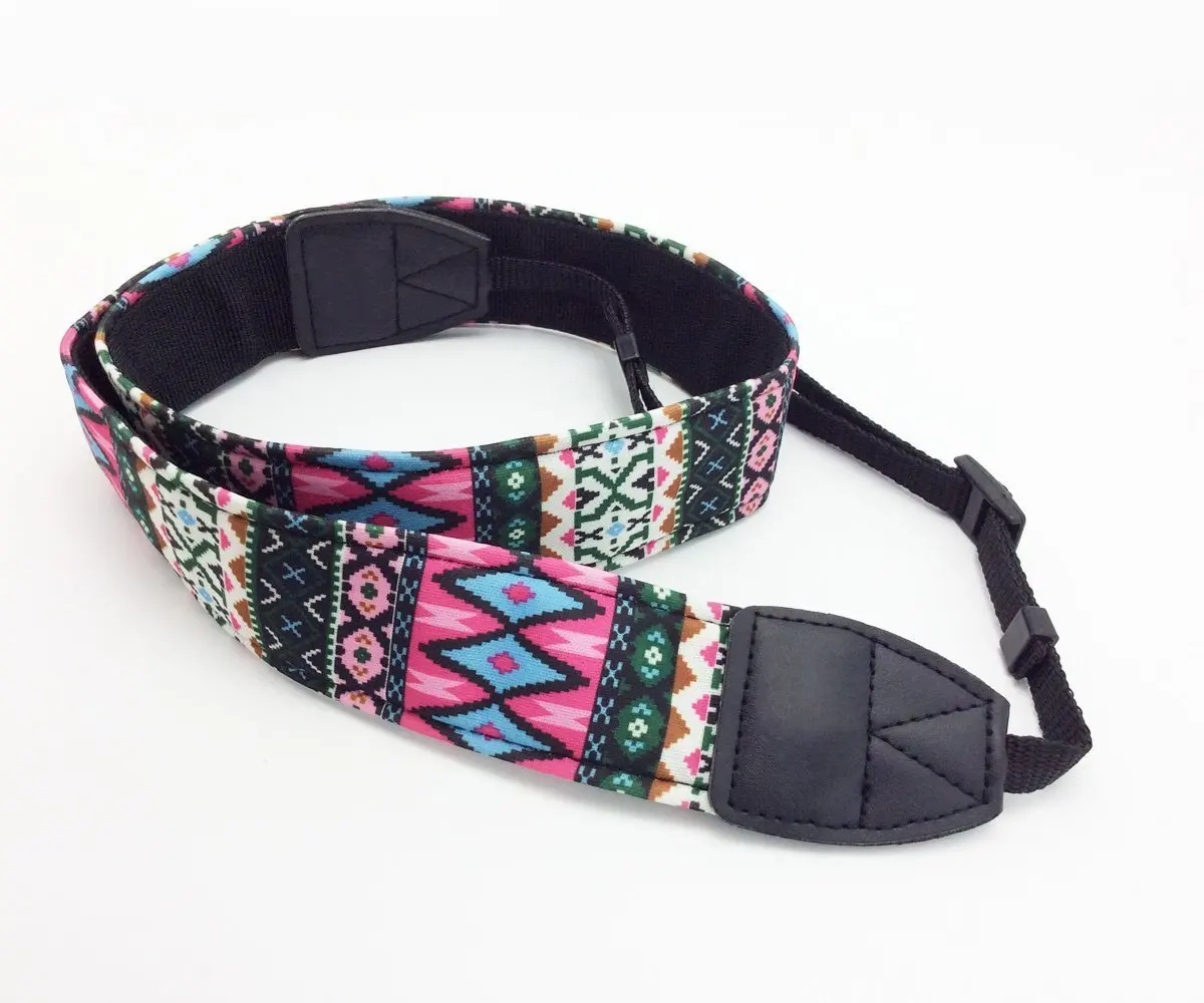 Aketek 1 X 70CM DSLR Camera Strap Neck Shoulder Strap Belt Color Pinstripe Suitable for CANON EOS Rebel T5i T4i T3i T3 T2i T1i XT XTi XSi SL1 DSLR Cameras