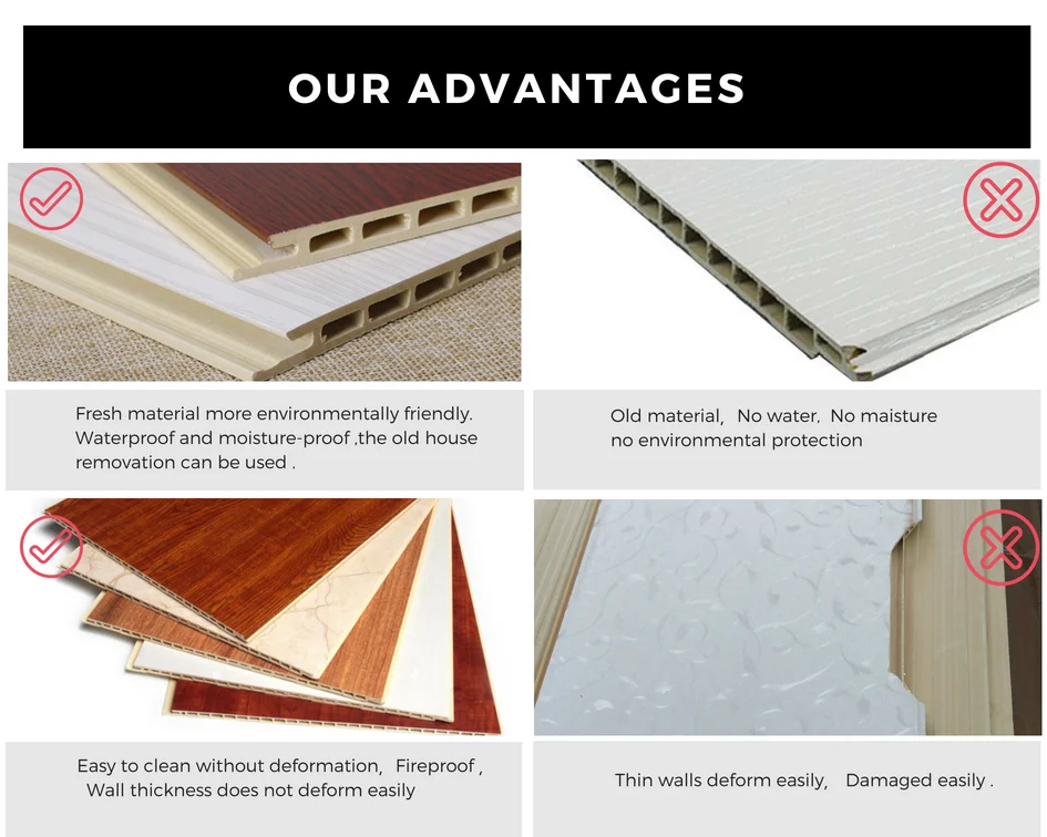 Decorative Wallboard Wpc Decorative Wall Panel Bamboo Fiber Wallboard