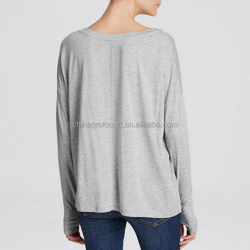 magliette collo largo