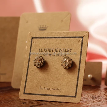 Custom Printed Jewelry And Necklace Earring Cards Packaging View Custom Printed Jewelry And Necklace Earring Cards Packaging