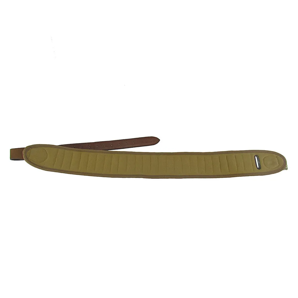VlaMiTex J45 Leather Bandolier Cartridge Belt 20 ga Brown