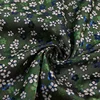 Free sample floral polyester cotton jacquard gold lurex fabric with metallic thread
