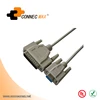DB9 Female to DB25 Male Serial Null Modem Cable