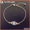 Gold Evil Eye Bracelet , Dainty Bracelet , Simple Jewelry For Everyday