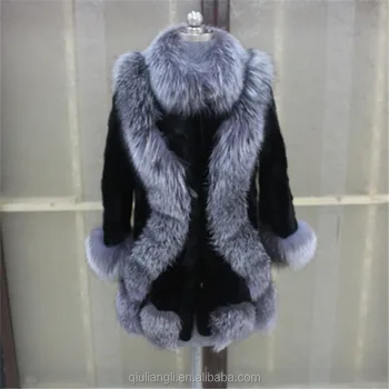 silver fox fur cuffs