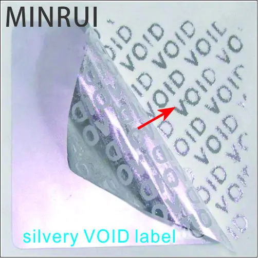 Custom Red Total Transfer Void Sticker,Warranty Void Security Label ...