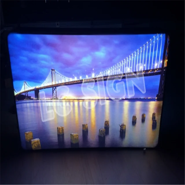 Custom Picture Frame Illuminated Advertising Led Advertising Light Box