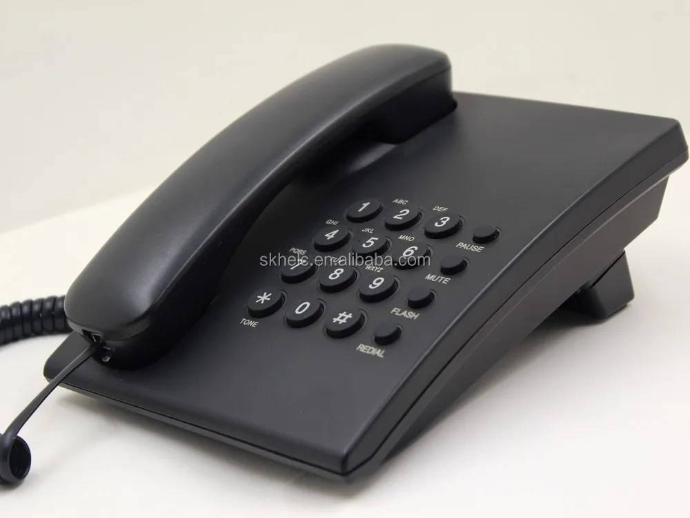 Analog Fixed Line Phone Wired Corded Telephone With Basic Function Buy Analog Fixed Line Phone