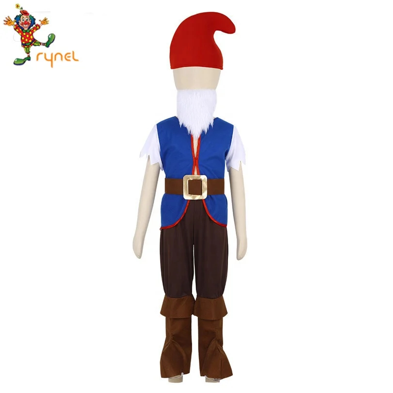 Snow White DWARF//GNOME COMPLETE FANCY DRESS COSTUME All sizes Also XXXL