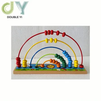 kids wooden rainbow