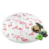 150cm Pure Cotton Bohemia Round Tassel Knitted Beach Towel Lantern Towel Home Blanket , Flamingo Printed Beach Towel Blankek