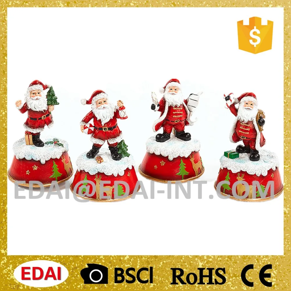 Movements Wind Up Music Box Christmas Decorations Santa Buy Music Box