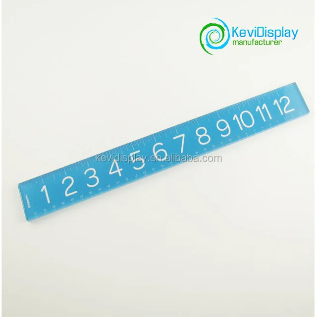 high quality handmade acrylic drawing ruler school stationery in