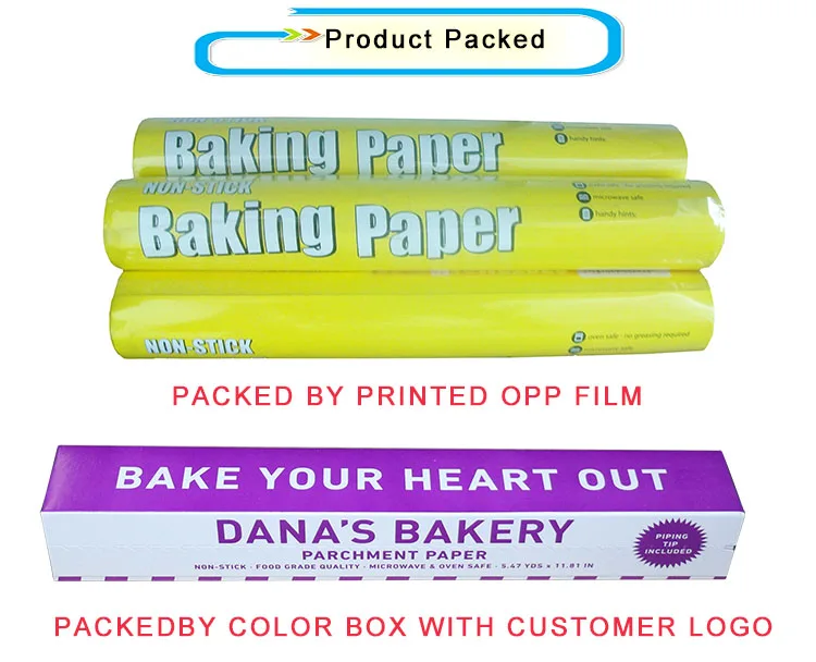 40gsm Greaseproof Cooking Baking Parchment Paper In Sheets And Rolls