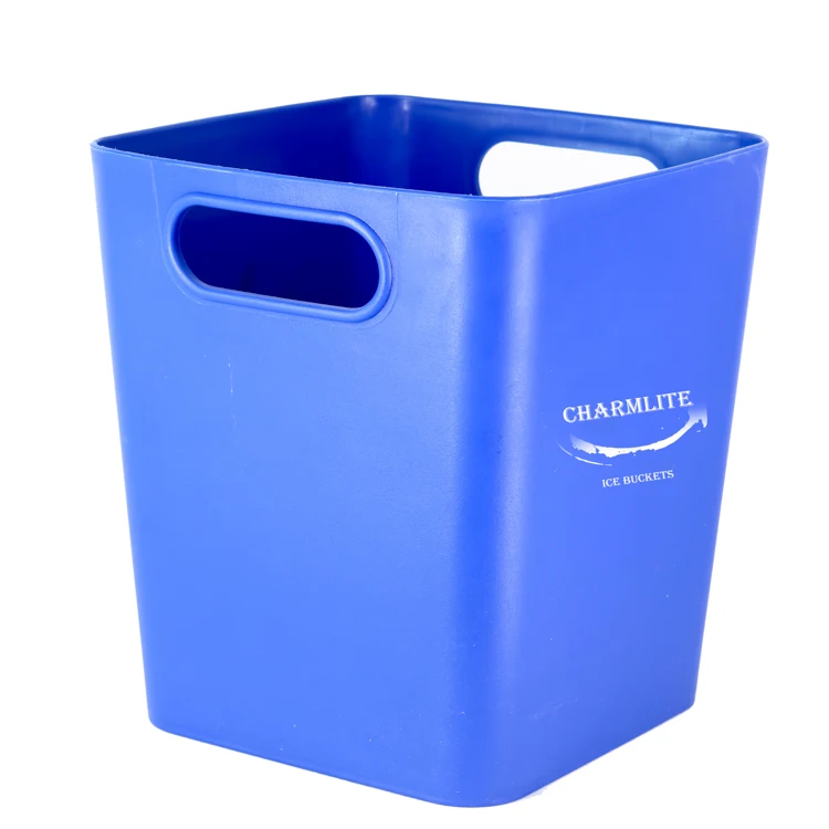 5qt Square Plastic Wine Ice Bucket Bar Buy Wine Bucket,Plastic Ice Bucket,Ice Bucket Bar