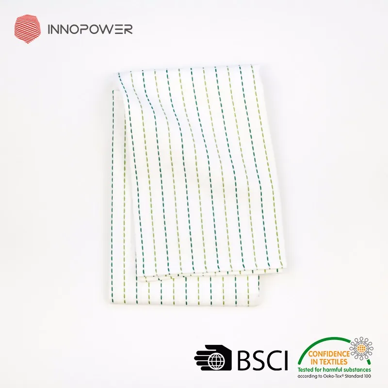New Design Green Kitchen Towels Cotton Small Stripe Dishcloth - Buy Green Kitchen Towels,New ...