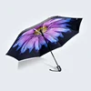Wholesale cheap small parasol mini auto open and close 3 fold umbrella uv