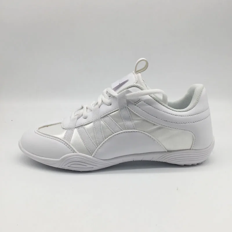Custom White Cheerleader Shoes Competition Cheer Shoes For Youth Women ...
