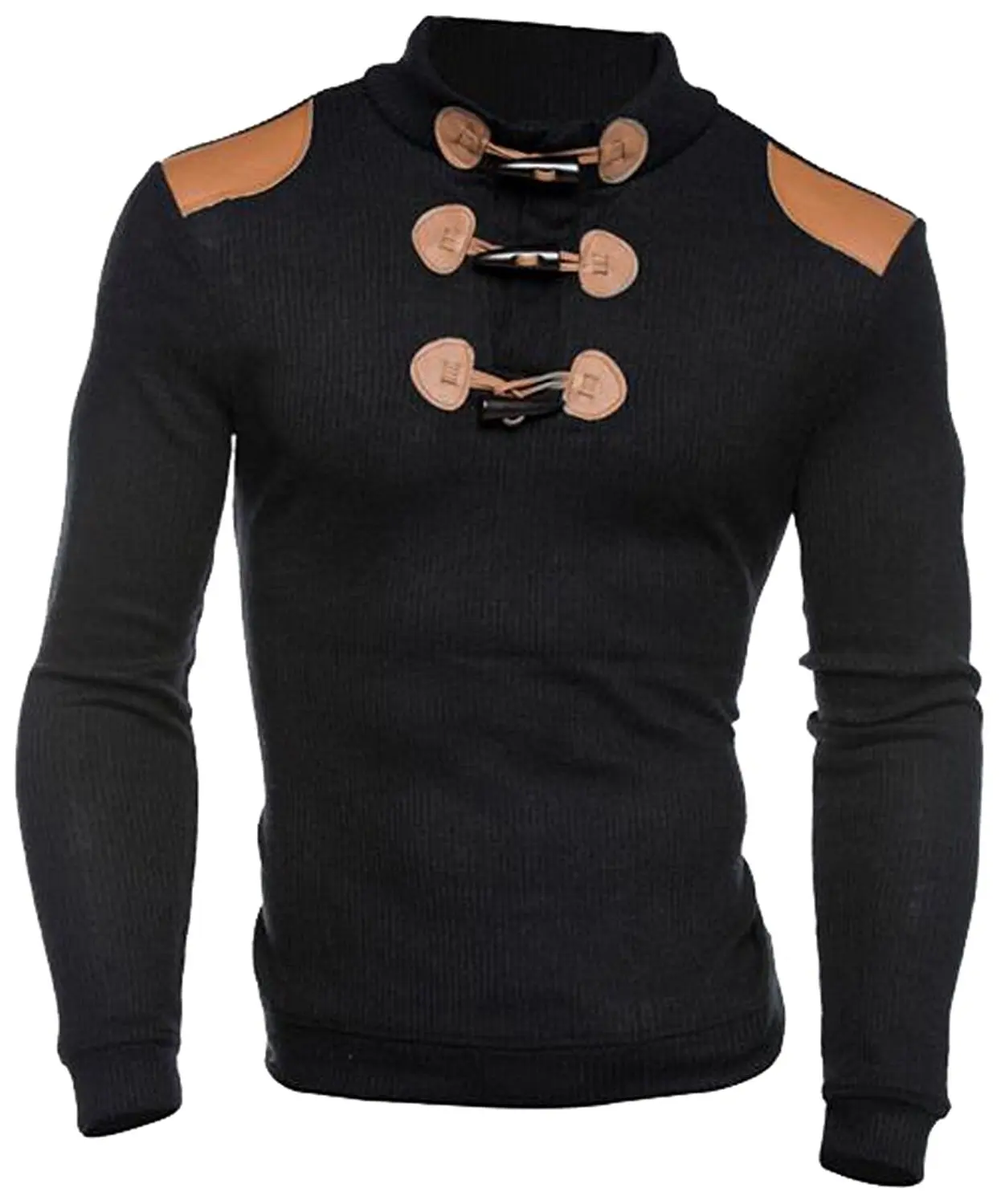 ARTFFEL Men Casual Regular Fit Long Sleeve Crewneck Knitted Pullover Sweater