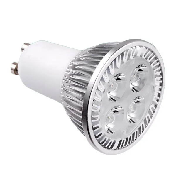 Led spotlight gu10 4*1 W