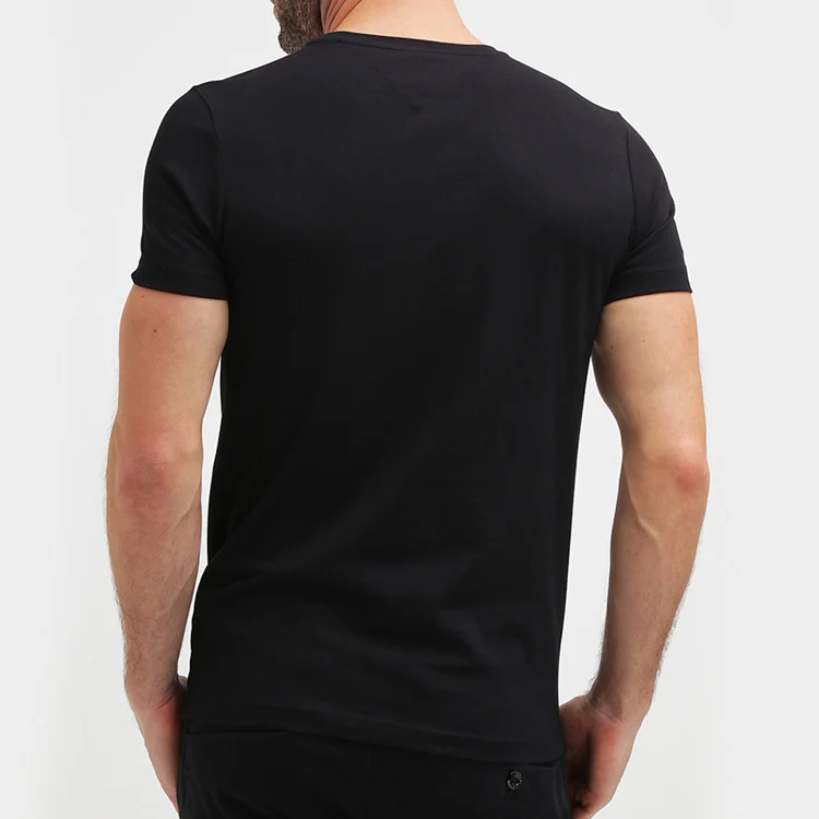 Custom Mens Muscle Slim Fit Organic Cotton Blank Gym T Shirt - Buy ...