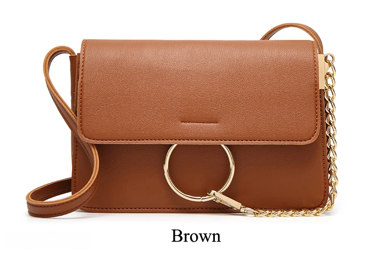 brown mini shoulder bag