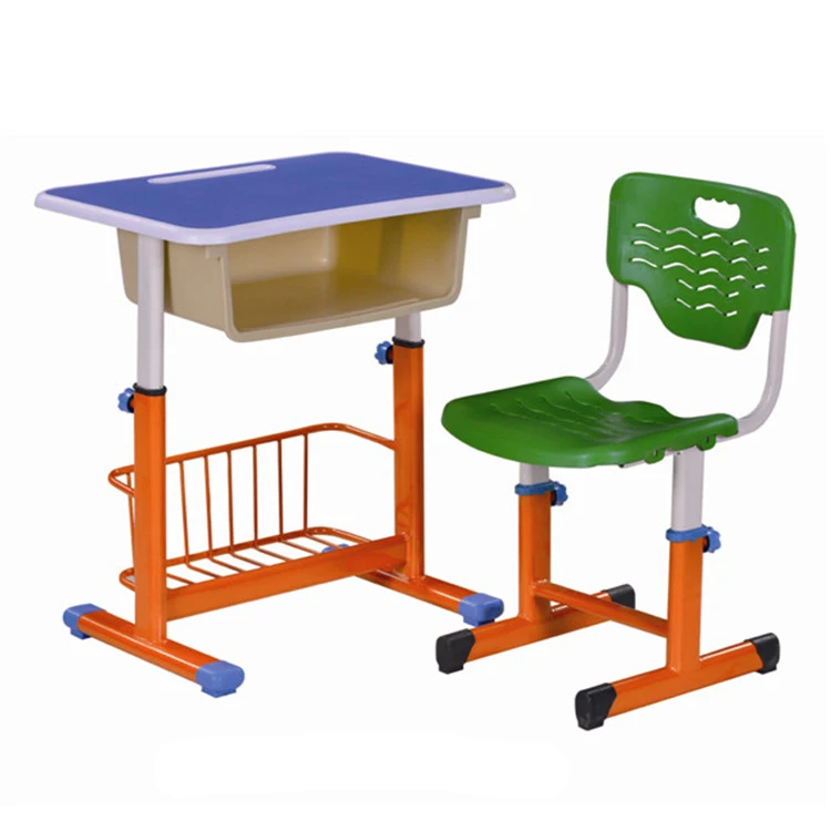 Assemble Children Study Table And Chair Set Used Nursery Primary School