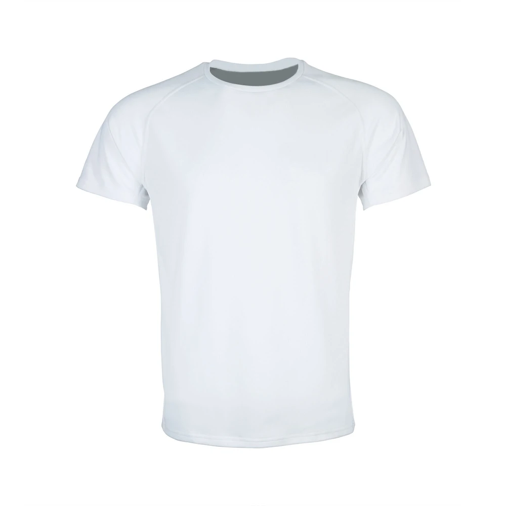 White Dri-Fit Garments Uniform T-shirts for Unisex
