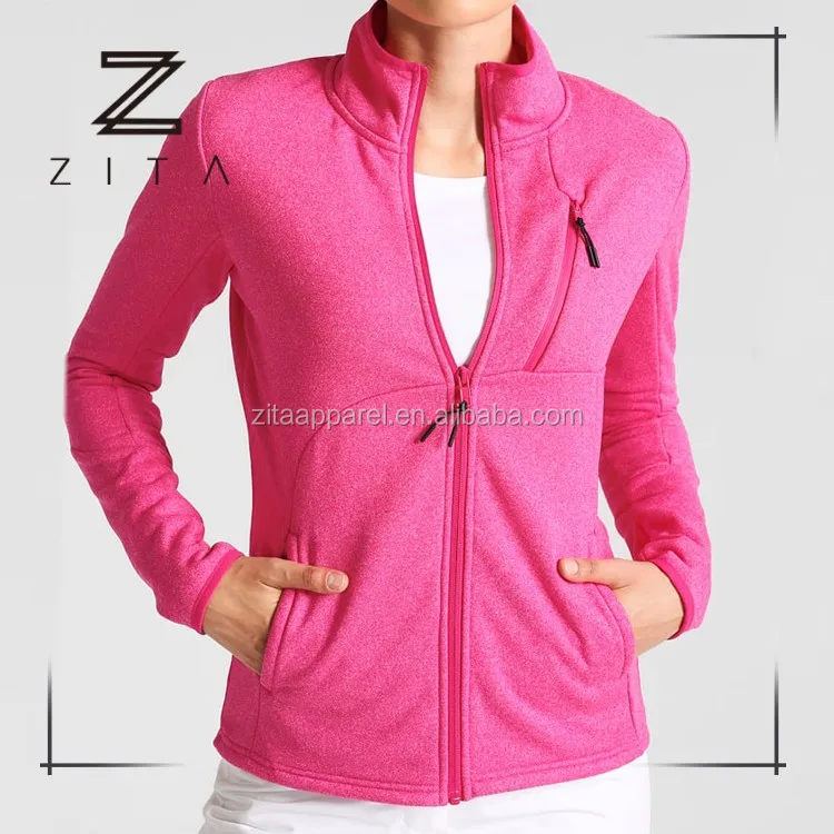 Polyester Spandex Womens Winter Activewear Fitness Outer Sports Running