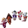 Popular Stuffed Plush Animals Hand Puppet Finger Toy Cheap Finger Kawaii Bear