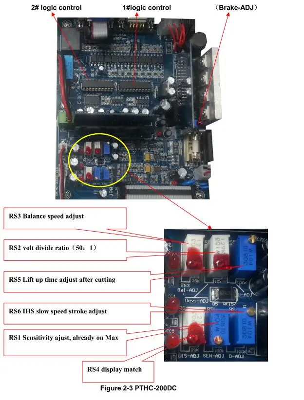 Cnc Plasma Thc Controller Torch Height Sensor Pthc-200dc - Buy Pthc ...