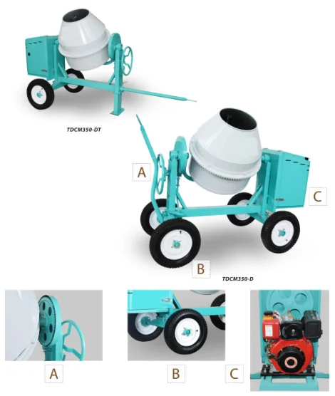 Environmentally friendly Electric Portable Cement Mixing machine