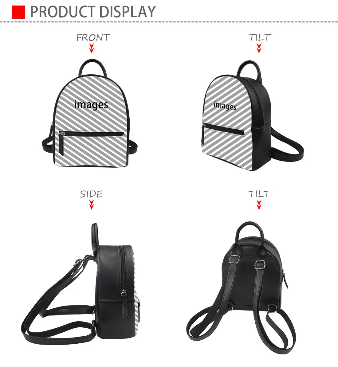 oem leather backpack