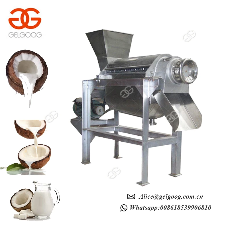 Professional Juice Extractor Plant Coconut Milk Extracting Machine