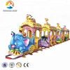 2018 New design cheap price kids track elephant train amusement park funfair fairground rides equipment for sale